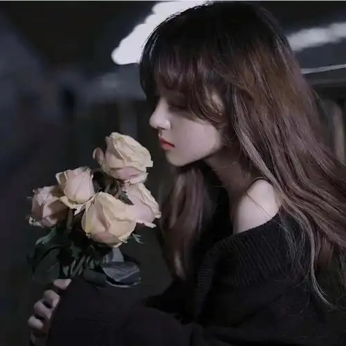 抑郁伤感女头像真人侧脸 女生头像图片大全 -【爱个性】