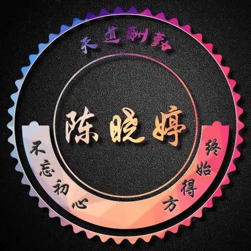 炫彩古风励志姓氏头像