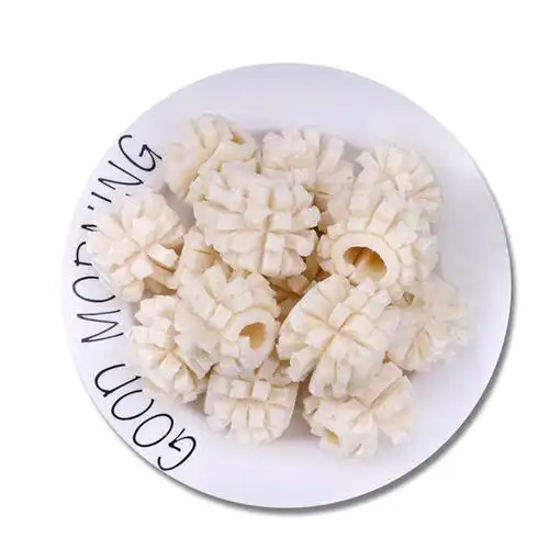 文畅鱼肉花白腰花新鲜冷冻火锅丸子仿鱿鱼花关东煮麻辣烫食材5斤