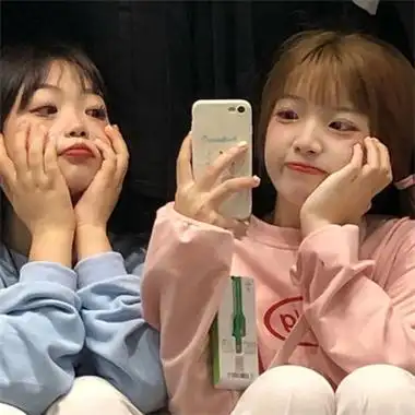 2022最新款火爆闺蜜头像女微信闺蜜专用女生微信头像