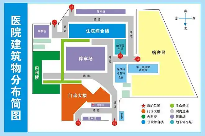 医院平面图(图1)