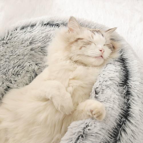 猫咪垫子睡觉用被毛毯子冬季加厚保暖宠物地n垫狗狗垫子睡垫秋冬