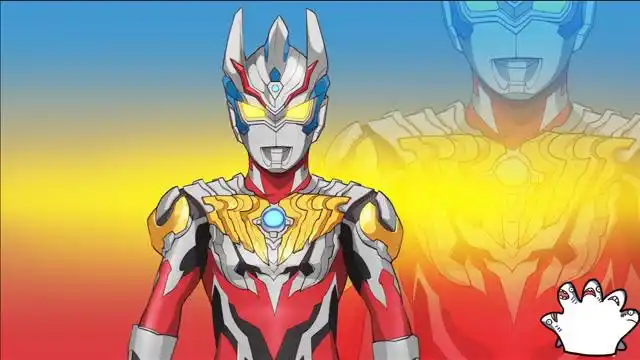 奥特曼手绘新生代奥特曼之巅一起来画令迦奥特曼吧