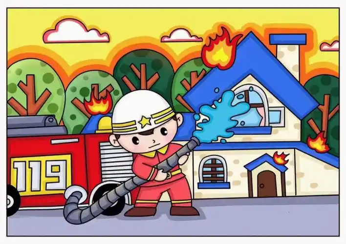 119消防日手抄报