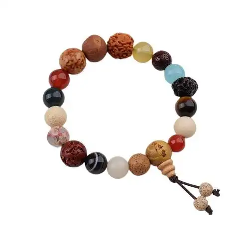 18籽手链十八籽多宝菩提手串男女星月金刚文玩盘玩真正菩提手链