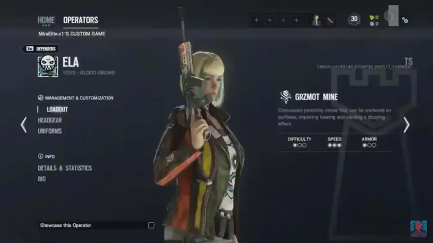 彩虹六号围攻ela精英皮肤结算动画