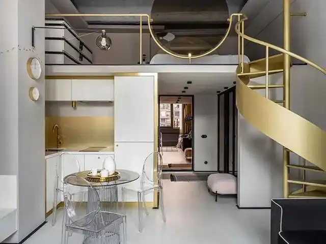 复式楼装修效果图小户型,复式楼装修效果图小户型图片(26㎡小户型,榨