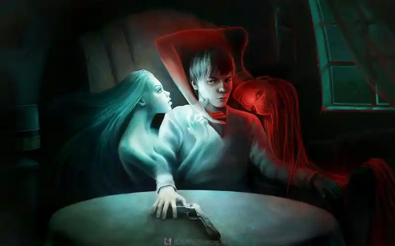 一组国外诡异恐怖又略带性感的图片