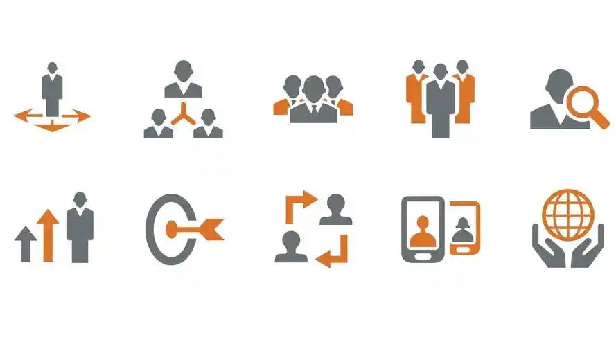 商务人物ppt图标素材