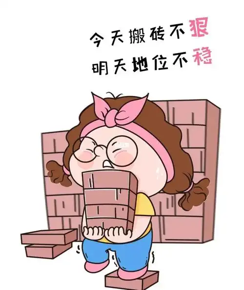 今天搬砖不狠明天地位不稳