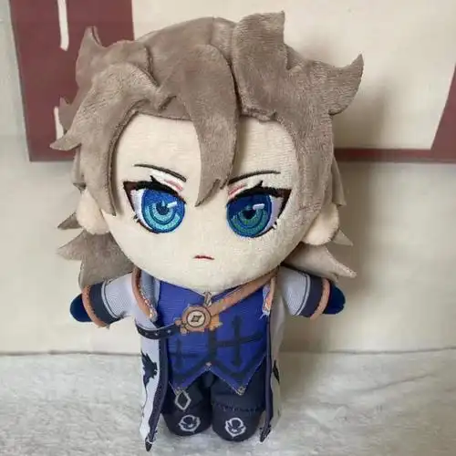 游戏原神周边毛绒公仔可 莉温迪魈钟离 抱枕挂件玩偶娃娃 迪卢克 20cm