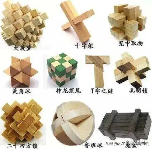 鲁班锁12根拼装步骤图12根鲁班锁有哪几种–