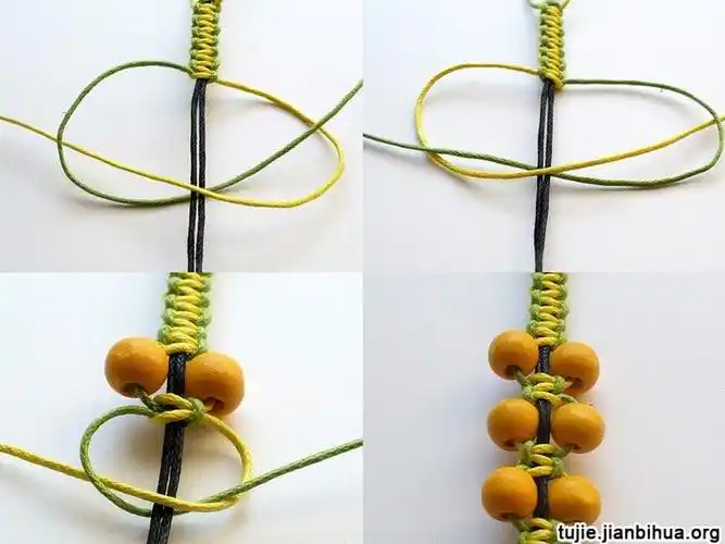 手链编织图解教程