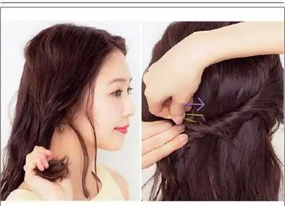 怎样扎头发好看:好看公主头仙气半扎发你喜欢哪款