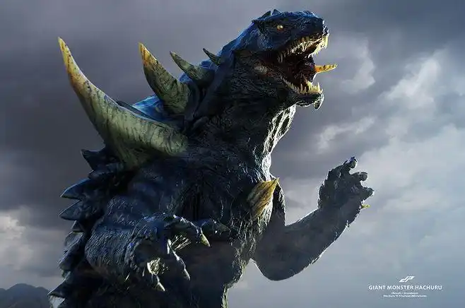 these images are that model rendered in keyshot 鬼恐龙长什么