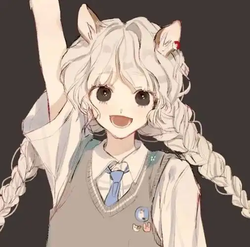 磨砂质感动漫头像