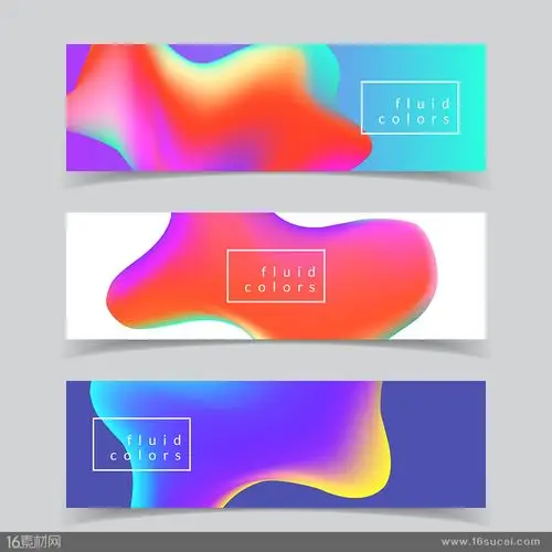 横幅时尚banner横幅设计创意横幅横幅模板banner素材海报广告矢量素材