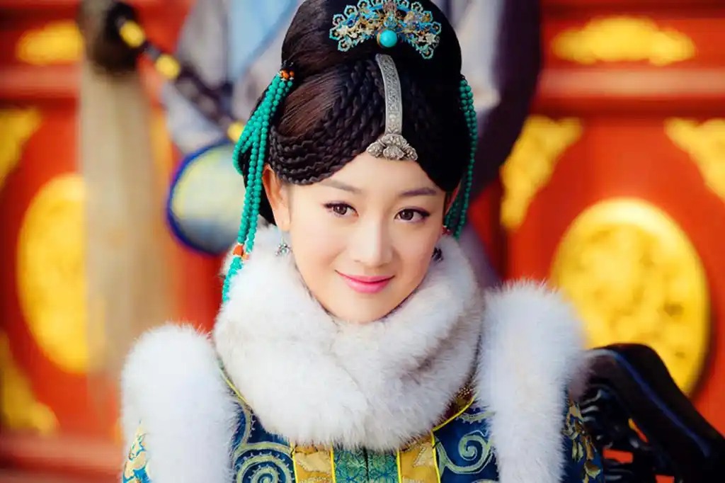 张檬山河恋海兰珠古装剧照