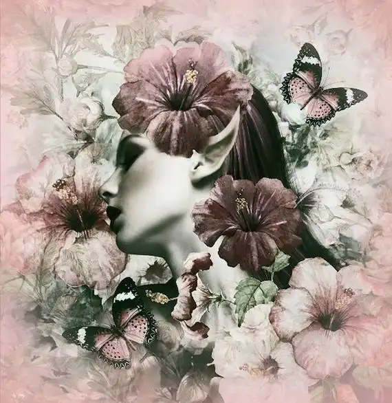 肖像画:女人如花,盛开在时光里-g berry