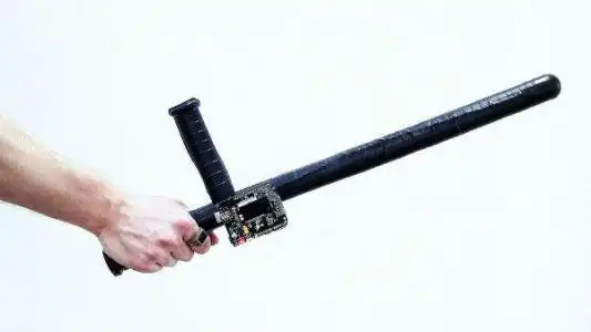 警察的电棍简笔画