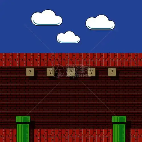超级玛丽游戏背景