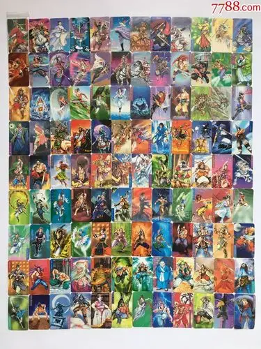 小浣熊《水浒英雄传》108将一套(中卡)