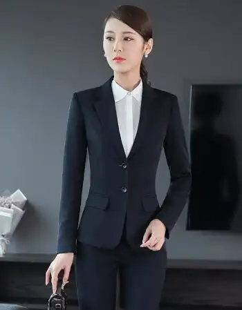 女装 礼服 鸟之声(niaozhisheng) 秋冬职业套装女士新款时尚西服正装
