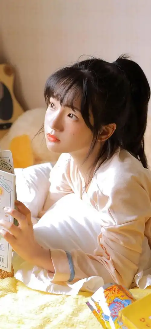 甜甜蜜糖系甜美俏皮小仙女手机壁纸