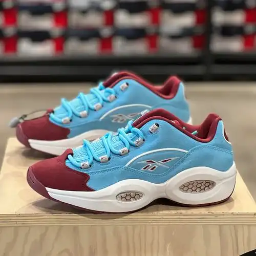 锐步reebokquestion艾佛q1问题男子运动减震篮球篮球鞋