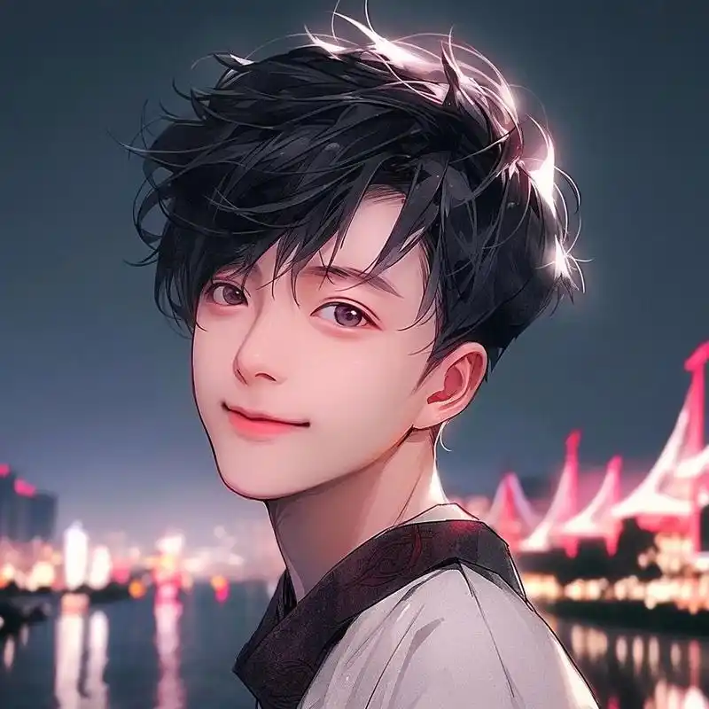 治愈微笑98 漫画男生头像