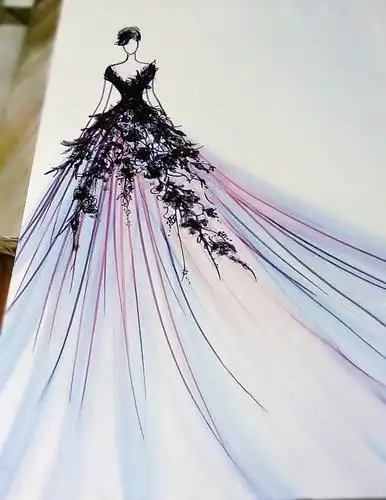 礼服-婚纱礼服设计-服装设计