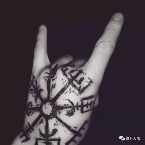 纹身手稿素材第528期手背纹身