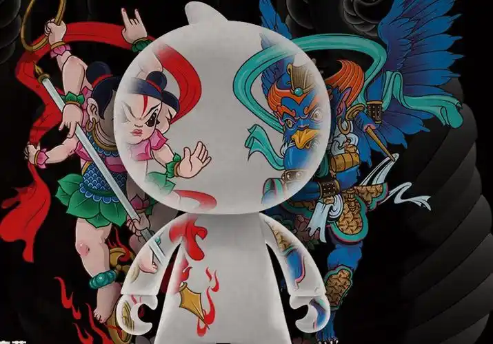 左边是哪吒,右边这个是什么神话人物?