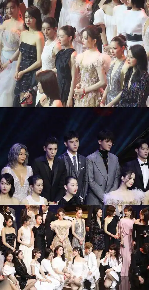 那么多女艺人同框后,最出众的依然是古力娜扎