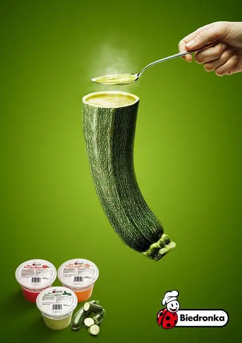 biedronka有趣的广告海报设计