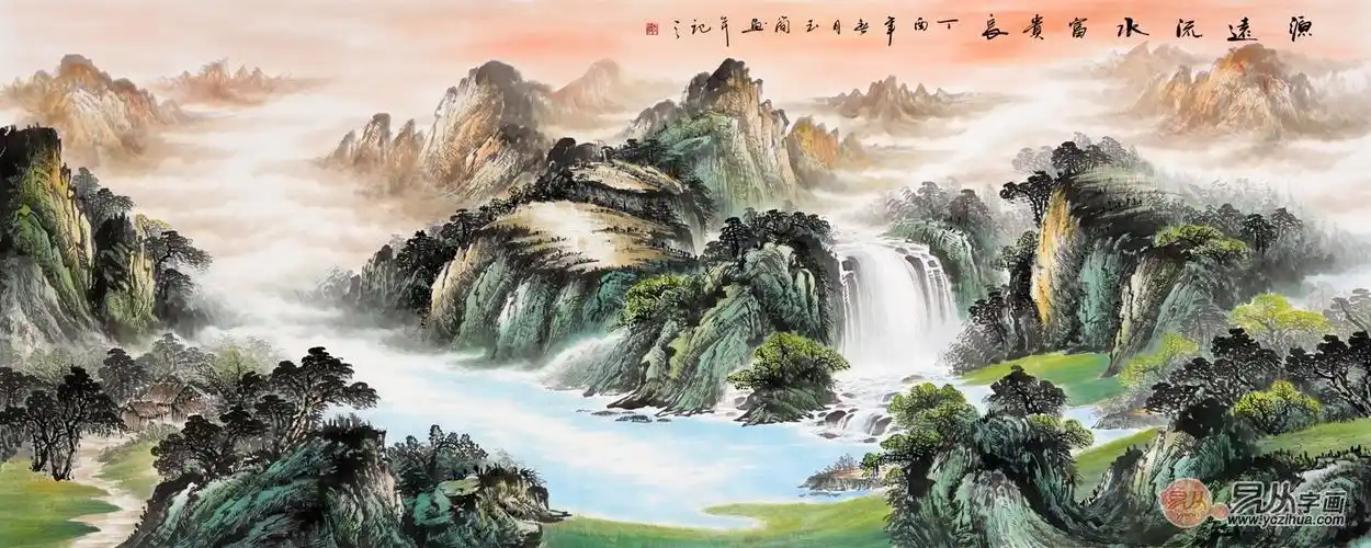 青绿山水画的创始人:展子虔