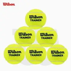 wilson威尔胜训练网球teamtrainer72粒桶装专业训练球袋装散装训练球