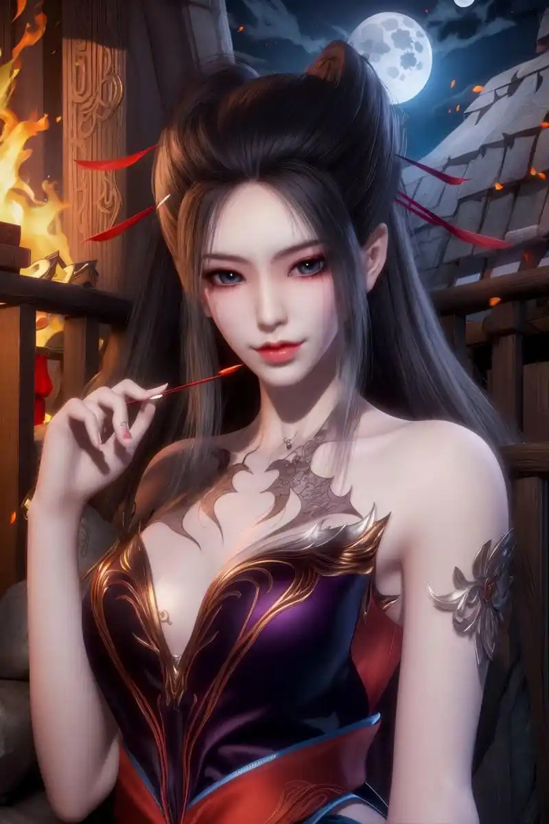 动漫经典场面# #你心中的国漫top# #二次元美图