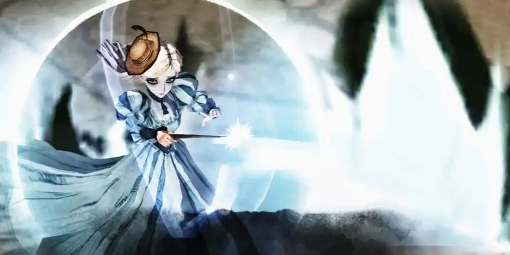 中古白女巫释放的保护咒