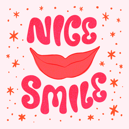 nice smile gif animation
