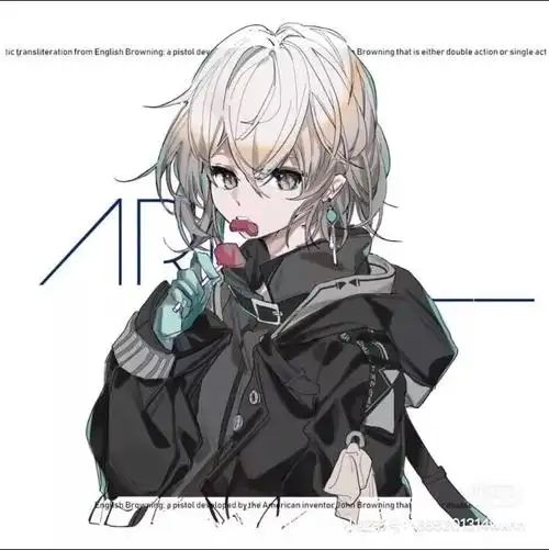 黑暗哥特风少女头像