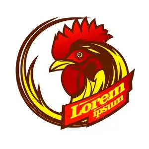 公鸡的标志图片