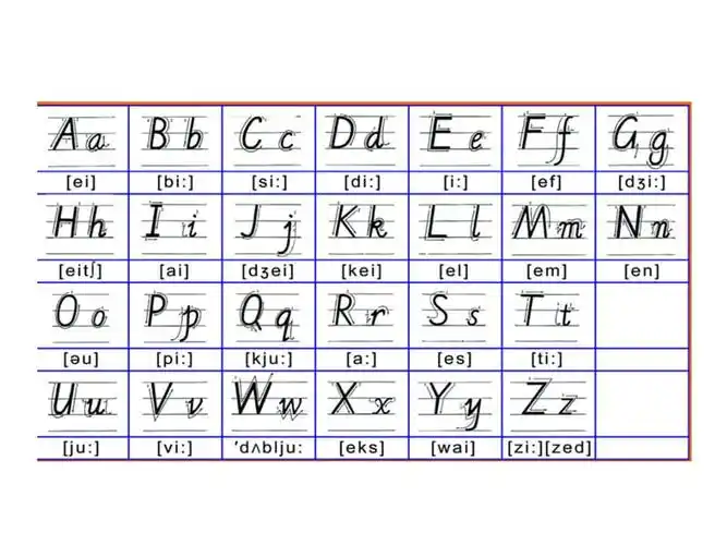 字母表点击发音