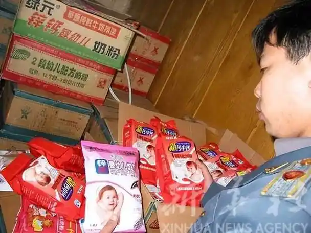 大头娃娃毒奶粉事件2004年纪实照片