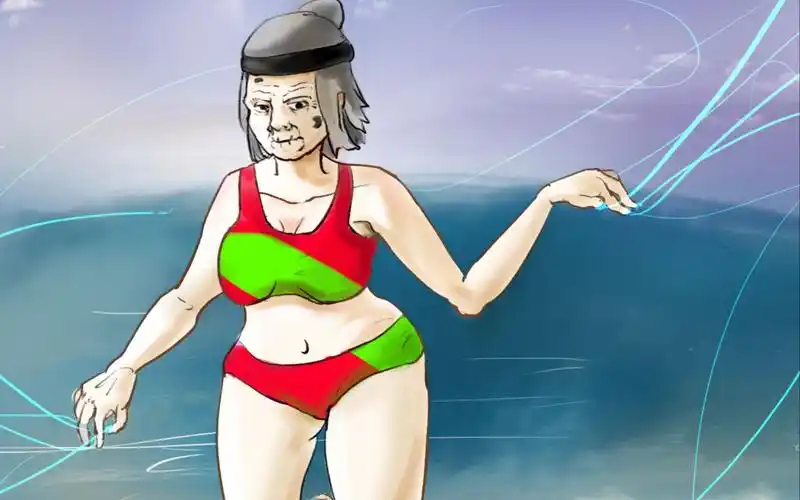 萌新绘制泳装千代