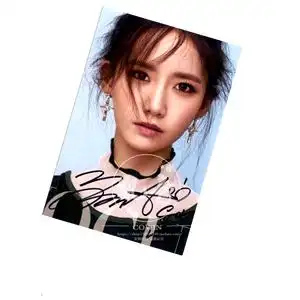 【全新现货】少女时代 林允儿 yoona 亲笔签名 宣传照片 6寸 a款