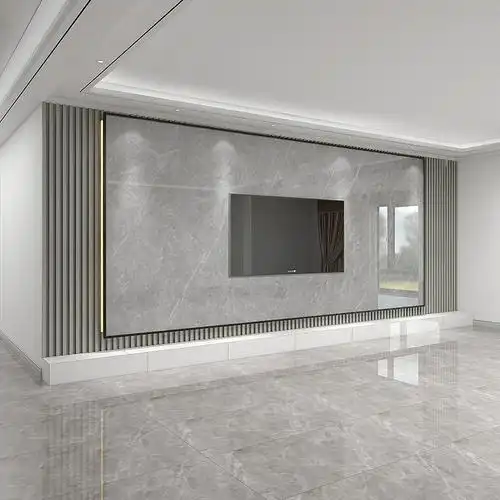 900x1800岩板电视背景墙瓷砖客厅陶瓷大板无限连纹瓷砖背景墙