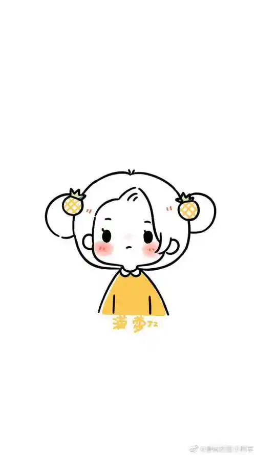 【简笔画】可爱水果女孩 - 堆糖,美图壁纸兴趣社区