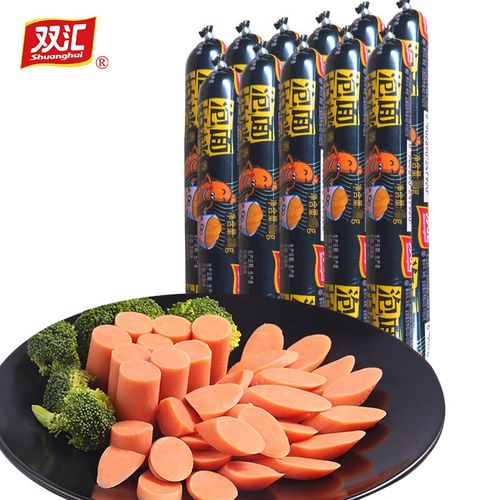 双汇泡面拍档香肠35g整箱批发即食火腿肠 泡面拍档香肠35g*30支