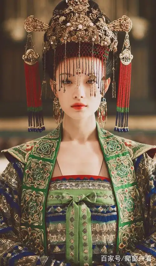 倪妮《天盛长歌》 高贵华丽,贵族之气逼人